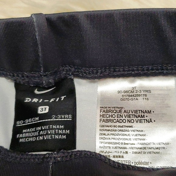 🎁NWT: NIKE GIRLS DRI-FIT LEGGINGS - Picture 2 of 5